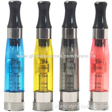 CE4+ Clearomizers with Long Wick and Replaceable Coil, Different Colors Available